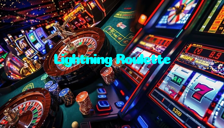 Lightning Roulette casino presented on mobile device in Pakistan with slots and live games
