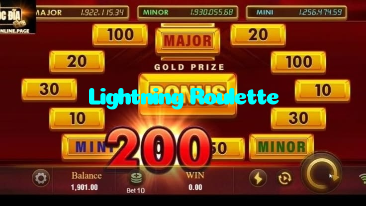 Lightning Roulette casino presented on mobile device in Pakistan with slots and live games
